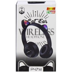 Беспроводные наушники "Cat Ears" (черные) MIC