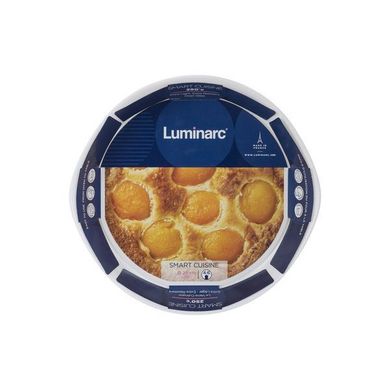 Форма для запікання Luminarc Smart Cuisine N3165 28см кругла висота 5 см стеклокерамика