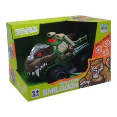 Машинка со звуком "Динозавр" (зеленый) SENYUE TOYS