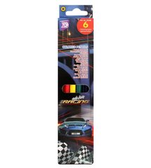 Карандаши цветные "Racing", 6 цветов CF15148