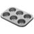 Формы для выпечки кексов Stenson MH-0412 с антипригарным покрытием, 26*1.5*см, формы для выпечки, посуда, мета