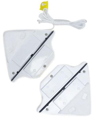 Магнитная щетка для мытья окон с двух сторон Easy Cleaner Wiper 01 мочалка для окон на магните