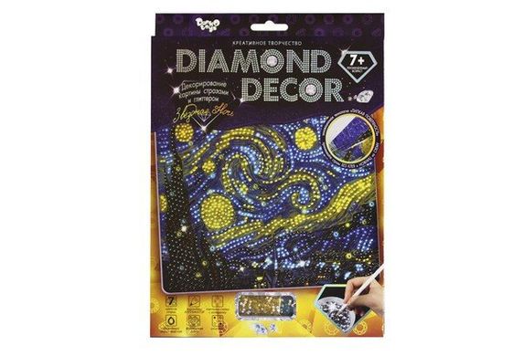 Набір Алмазна картина А4 "Diamond Decor" зоряна ніч Danko Toys Україна DD-01-01 / 10