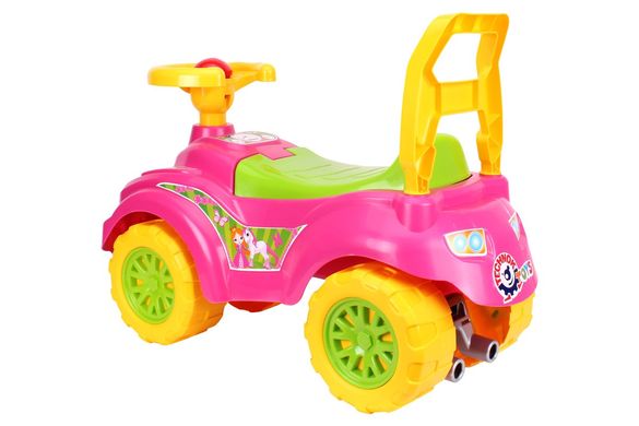 Іграшка "Автомобіль для прогулянок Принцеса ТехноК" 67x46x29 см арт 0793