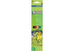 Карандаши цветные пластиковые "ФФУ", 6 цветов FF00105
