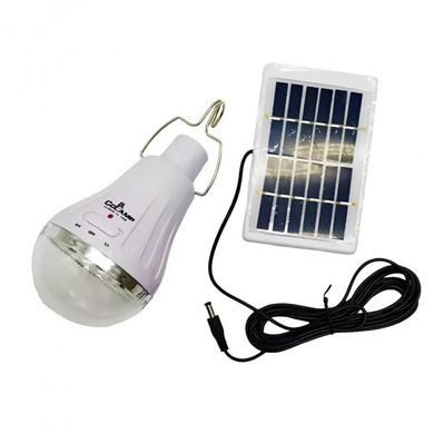 Лампа кемпинговая 10 Wt CCLAMP GR-028 MAX аккумуляторная с солнечной панелью