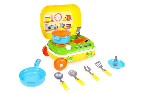 Игрушка Кухня с набором посуды ТехноК 6078