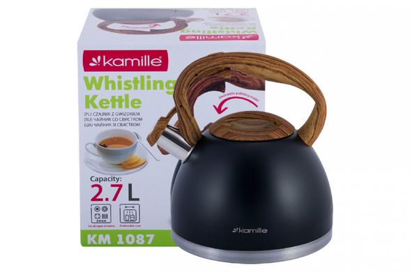 Чайник нержавіючий Kamille - 2,7 л 1087 (1087)
