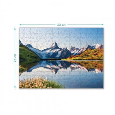 Пазлі гори Маттерхорн 210 елементів, яскрава картинка 32 х 23 см, у картонному тубусі 300405