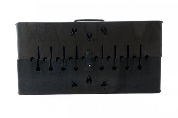 Мангал-чемодан DV - 10 шп. x 3 мм (Х003)