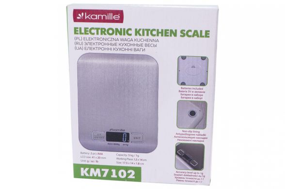 Ваги кухонні Kamille - KM-7102 (7102)