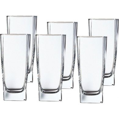 Набір склянок Luminarc Sterling 330мл 6шт високі Н7666