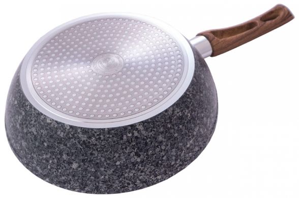 Сковорода антипригарна Kamille - 240 мм Granite глибока (4165)