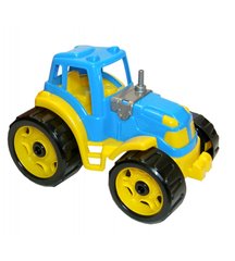 Игрушка детская "Трактор ТехноК" прочный пластик, большие колеса, яркие цвета, арт.3800, 25 x 16 x 15 см