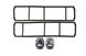 Ручка для металевих дверей FZB - HY-A1809 (1818) SN (сатин), праві двері (15-148-02)