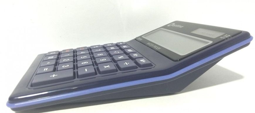 Калькулятор настільний Optima 12 розрядів водонепроникний розмір 171 * 120 * 36 мм