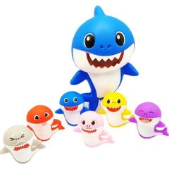 Набор игрушек для ванны "Baby Shark" (7 шт) Bibi Toys