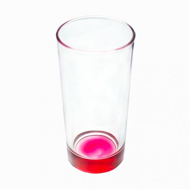 Набор стаканов цветное дно Мультиколор 280мл высокий 6шт *ЛМ 8380 в подарочной коробке