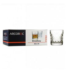Набор низких стаканов Arcoroc Broadway 300мл 6шт P4182 в коробке