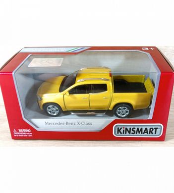 Машинка Kinsmart кінсмарт Mercedes-Benz X-Class KT5410W мет., інерц., 1:42, відчин. двері/багажник, гум. колеса, 4 кольори, кор., 16-7-8 см.