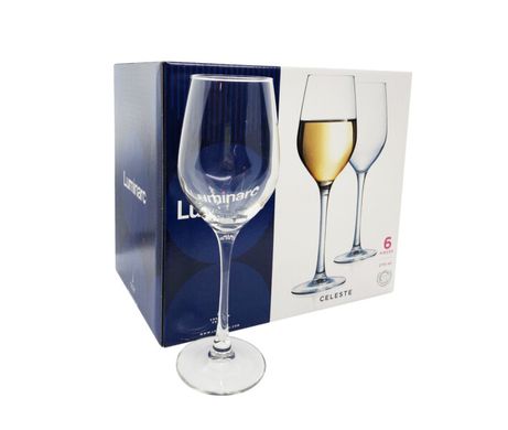 Набір келихів для вина Celeste 270мл 6шт Luminarc L5830 в коробці
