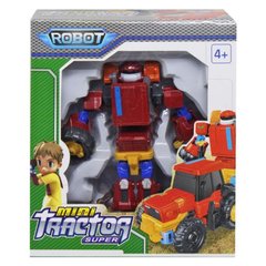 Трансформер "Робот-трактор" (красный) MIC