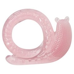Прорезыватель для зубов "Улитка", розовый MiC