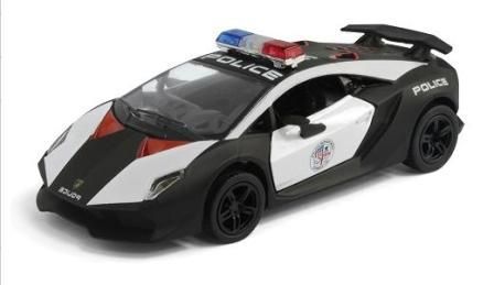 Машинка KINSMART "Lamborghini Sesto Elemento" Полиция MiC