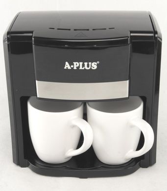 Кофеварка капельная A-PLUS кофемашина 500 Ватт + 2 чашки 150 мл (1549)
