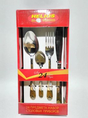 Набор столовых приборов - 24пр (ложка + вилка + чайная ложка + нож) BC-70