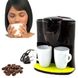 Кофемашина для будинку Crownberg CB-1560 600 Вт крапельна кавоварка для кави і чаю на 2 порції з багаторазовим філ