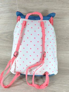 Сумочка рюкзак дитячий прогулянковий X11570 рюкзачок, 1відділення, застібка - зав'язка, липучка 26-24-5см