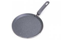 Сковорода для млинців антипригарна Kamille - 240 мм граніт (4206GR)