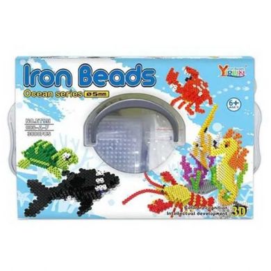 Термомозаика "Iron Beads: Морские животные", 6 фигурок, 3000 деталей yirun